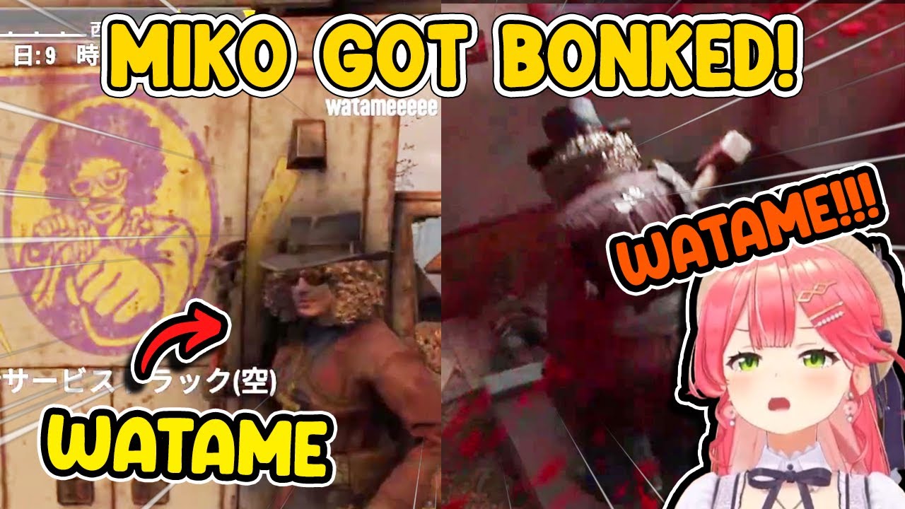 Miko Zenloss’d After Watame Bonked Her With Hammer in 7 Days to Die