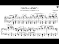 Frédéric Chopin Funeral March Score Video 