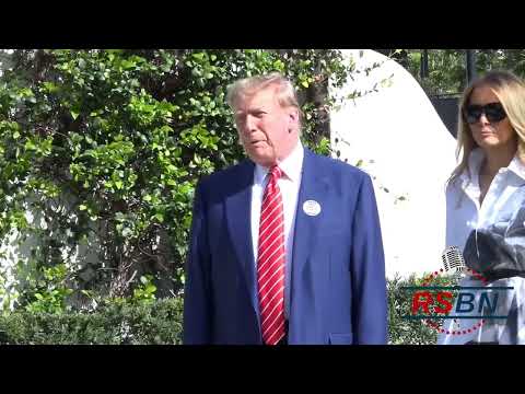 FULL VIDEO: President Donald J. Trump Addresses Reporters After Voting in FL GOP Primary - 3/19/24