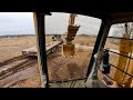 Removing Dead Trees Around Field for Farmer with Excavator