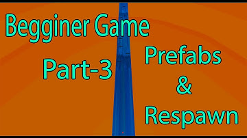 Unity Beginner Game Tamil Tutorial Part-3 | Respawn & Prefabs | Angelo