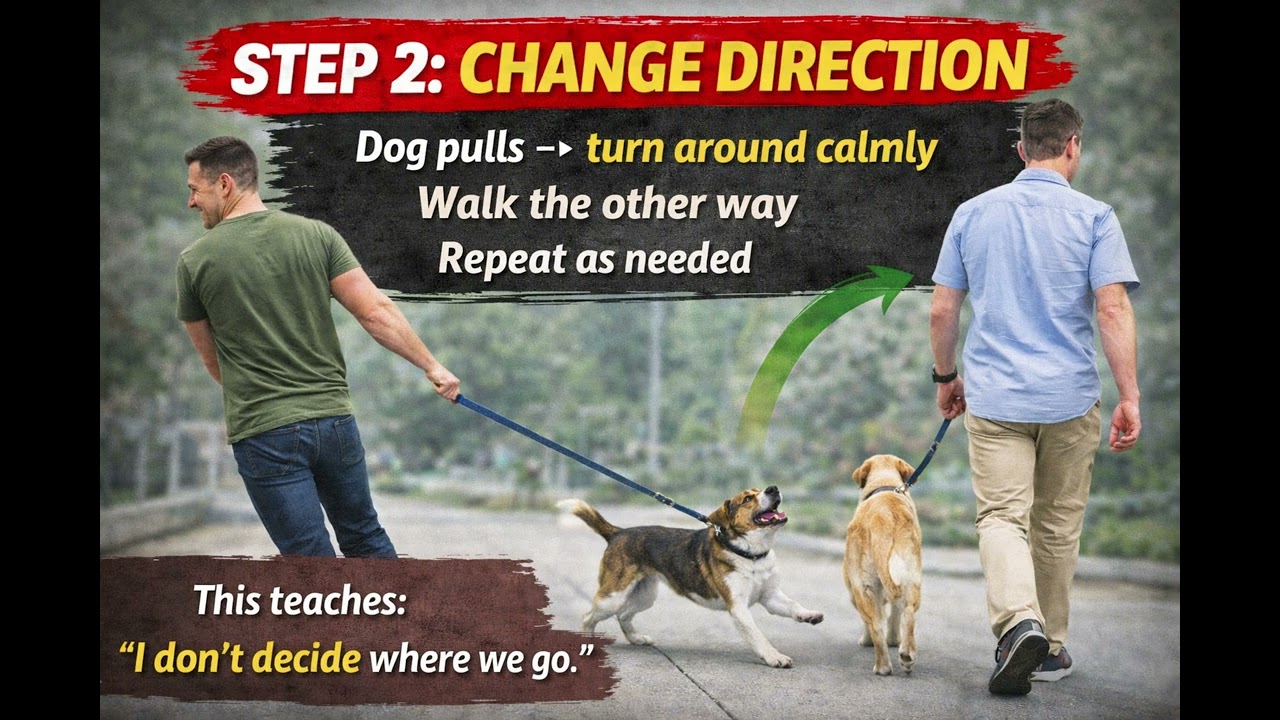 If Your Dog Pulls on Leash, Watch This