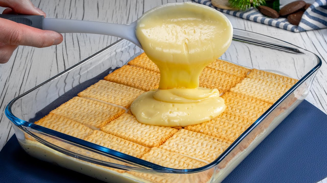 No tiene huevos y tampoco he utilizado el horno, pero he conseguido la mejor tarta.| Gustoso.tv