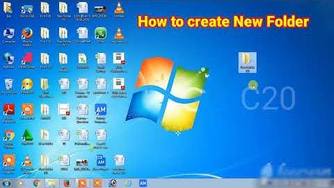 How to create Folder | Tamil