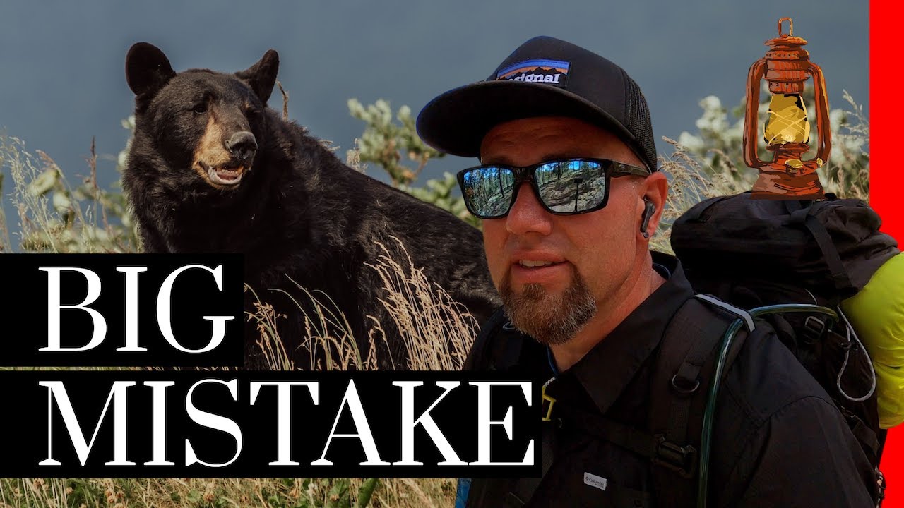 Hammock Backpacking In Bear Country - NEVER AGAIN !!!