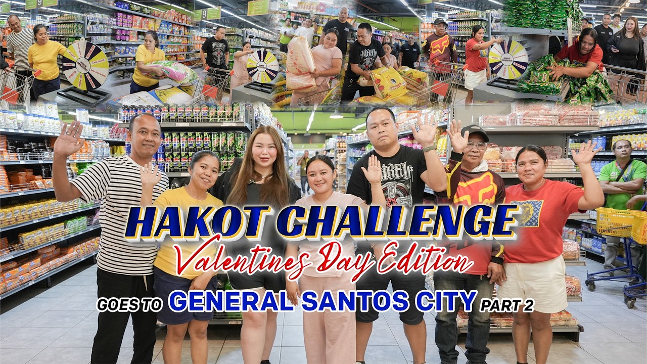 HAKOT CHALLENGE | 14 DAYS OF VALENTINES IN GENERAL SANTOS CITY (PART 2) 🛍 🛒 | MARICEL P. TULFO
