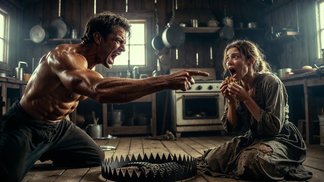 “Stealing From My Traps!” the Mountain Man Roared—She Froze  “Good  You Stay And Cook ”
