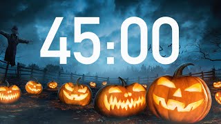 Information Halloween Timer 45 Minutes with Spooky Music (4K) News