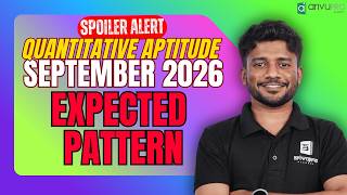 LIVE 🔴Quantitative Aptitude Pattern | Sep 2026 | Final Revision | Nithin
