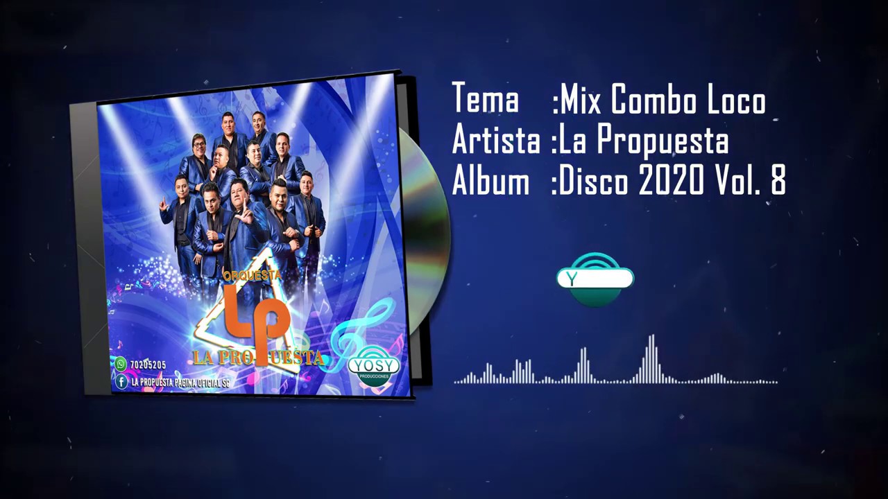 Mix Combo Loco Orquesta La Propuesta [DISCO 2020 Vol 8]🎺🎷 YouTube