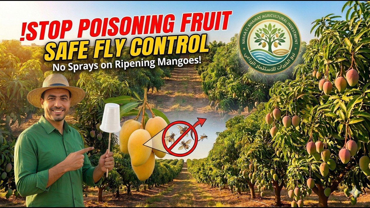 Safe & Effective Fruit Fly Control in Mango Farms | Stop Infestations Without Poisoning Fruit!