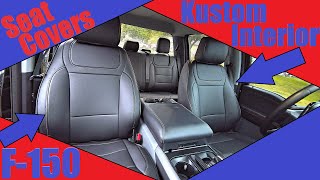 Kustom Interior Seat Covers 2021-2025 Ford F-150 / Lightning | Open Box, Install & Review