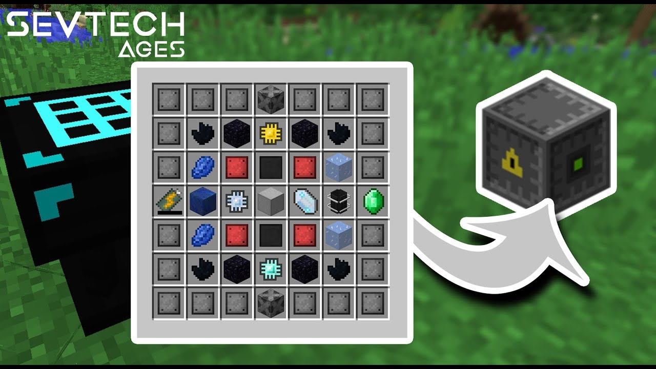 OP 7x7 Crafting Table! WTF - #132 SevTech Ages [Stage 5] - German hypixel skyblock redstone