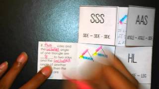 Triangle Congruence Foldable Notes