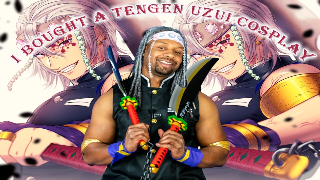 Tengen Uzui Sword and Cosplay Review - YouTube