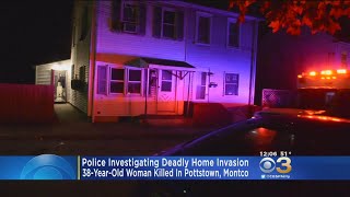 Police: Woman Shot, Killed Inside Home During Apparent Robbery In Pottstown