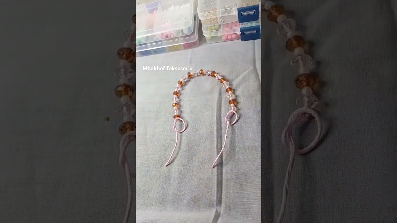 Cara mengikat gelang tali  