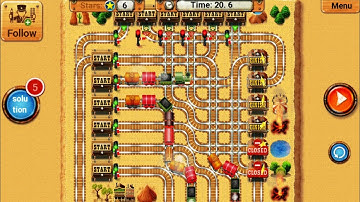 Rail Maze 2 Addictive Gameplay - Train Puzzle Game - Android Gameplay #260