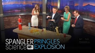 Celebrity Pringles Explosion - Cool Science Experiment Net Worth