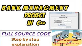 Bank Management System | Project | in C++ || with Full Source Code