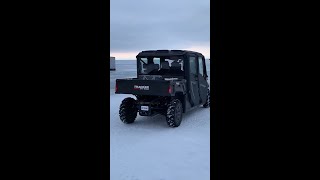 Ice-cold temps, rock solid performance! 📸: DHH Stroschein