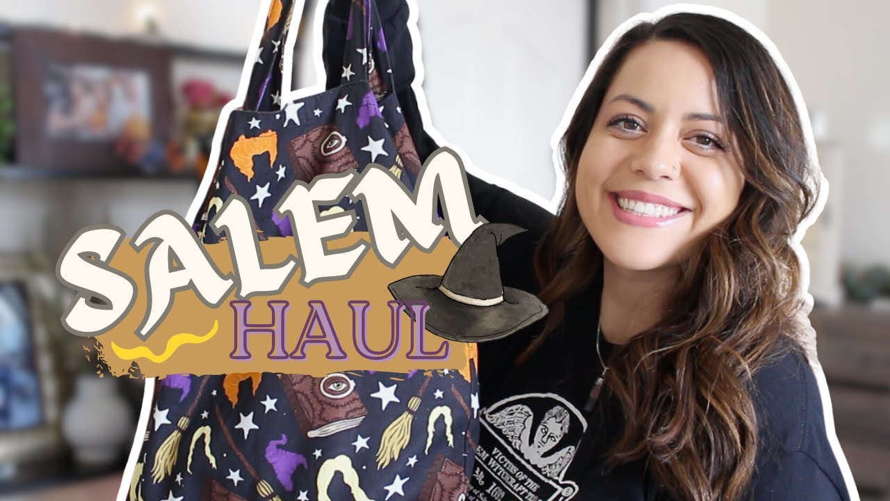 Witchy Salem Haul 🌙 Everything I bought in Salem, Massachusetts