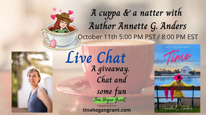 Cuppa & A Natter With Author Annette G. Anders