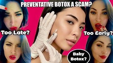 When Should You Start Botox? The TRUTH about Preventative Botox & Baby Botox