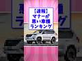 🚗【2ch面白いスレ】【速報】マナーが悪い車種ランキングww【5ch名作スレ】#shorts #2ch #なんj