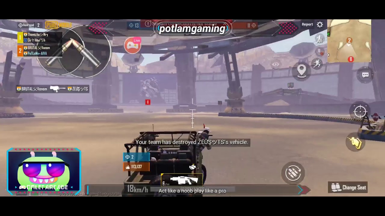 act like a noob play like a bro