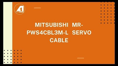 MITSUBISHI   MR PWS4CBL3M L   Servo Cable