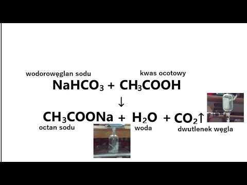 Video CH3COOH + NaHCO3 → CH3COONa + H2O + CO2 - youtube