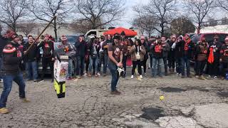 Browns fans hit Mason Rudolph piñata 