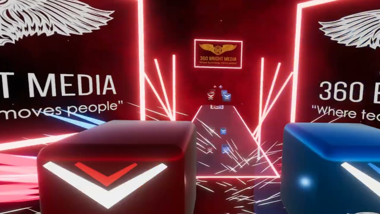 Beat Saber VR Game developed by 360 Bright Media.