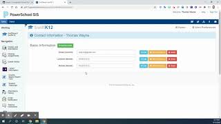 Updating Parent Information in PowerSchool