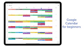 A beginner’s guide to Google Calendar for the iPad