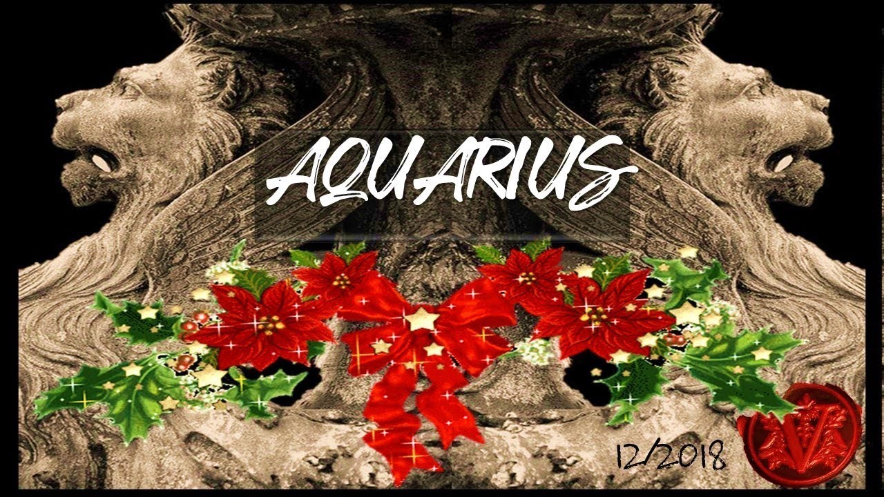 AQUARIUS DECEMBER 2018 TAROT THROW YouTube