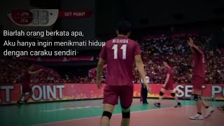Story WA Volly Yuji Nishida x Yuki Ishikawa #djvideo