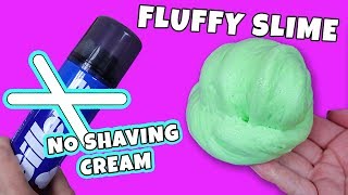 HOW TO MAKE FLUFFY SLIME WITHOUT SHAVING CREAM! No Borax, No Contact Solution Fluffy Slime screenshot 2