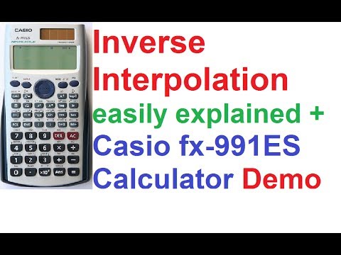 newton divided difference interpolation explained on casio fx 991es