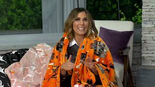 Berkshire Velvetsoft Plush Halloween 60x70 Throw on QVC