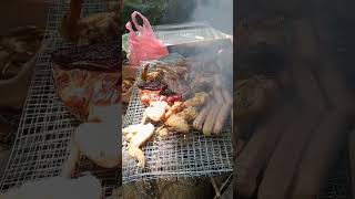 Hiking And Picnic At Senah Rayang Waterfall. Padawan.