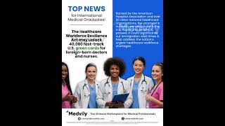 The Healthcare Workforce Resilience Act #usmle  #physicians #residency #medicos