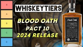 Blood Oath Pact 10 Review #bourbon #whiskey