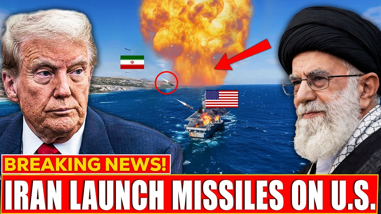6 Iranian Missiles Strikes a US Navy Aircraft Carrier — The Response Was Immediate