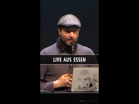 Satz mit X... - Live-Covergestaltung mit Publikum auf NORMAL-TOUR