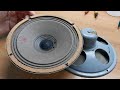 Audax made in France vintage speakers - audio test, frequency response and excursion