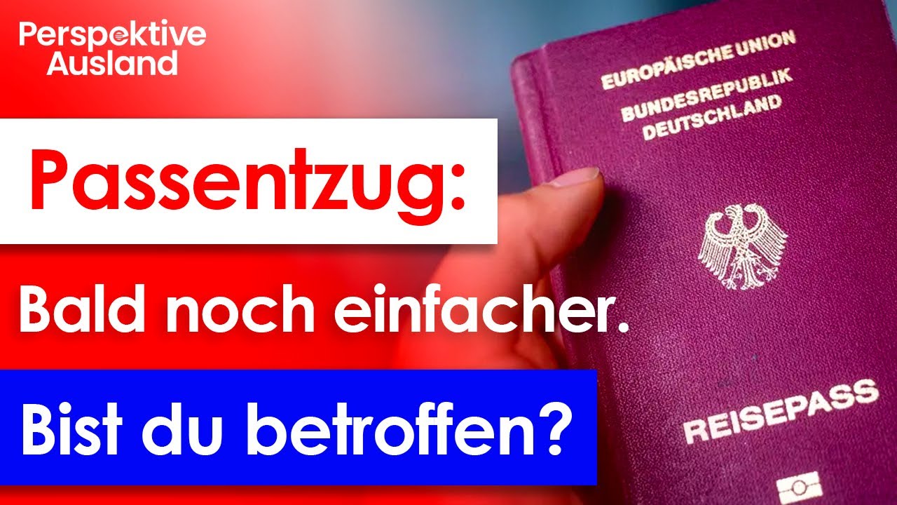 Vorsicht Andersdenkende! Entzug des deutschen Passes noch einfacher