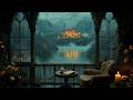 Through the Rain Ivy-Covered Castle Window | Dark Academia Piano & Writing Music for Reflection