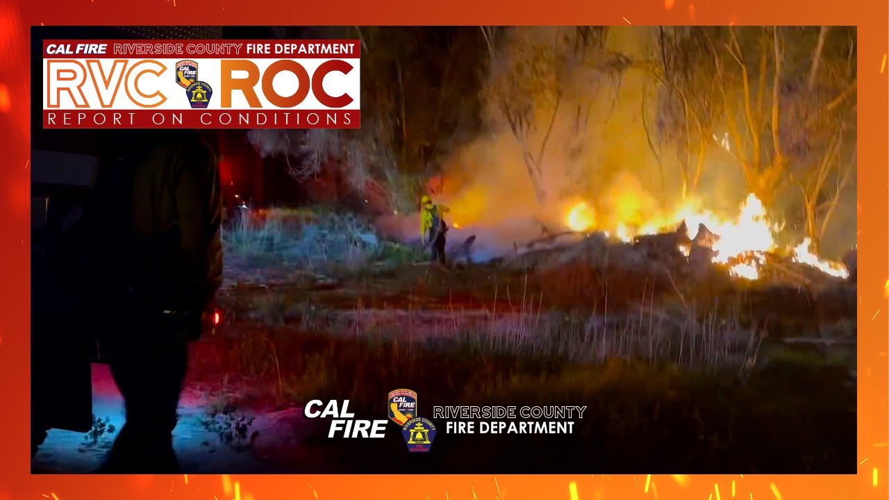 AI Fire Reporting & a Vegetation Fire in Thermal // March 13, 2024 // Report on Conditions